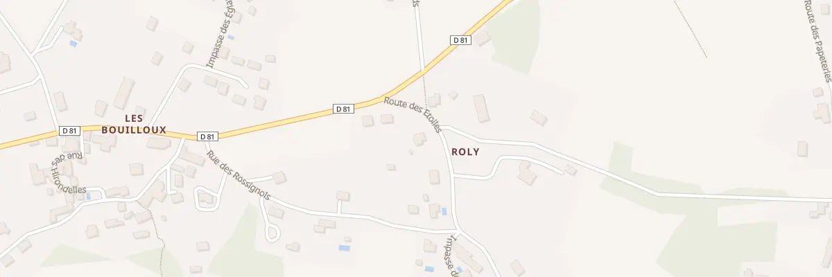Plan du 5002 Roly à Nantheuil