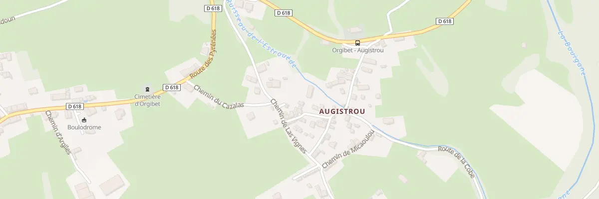 Plan du 53 Augistrou à Orgibet