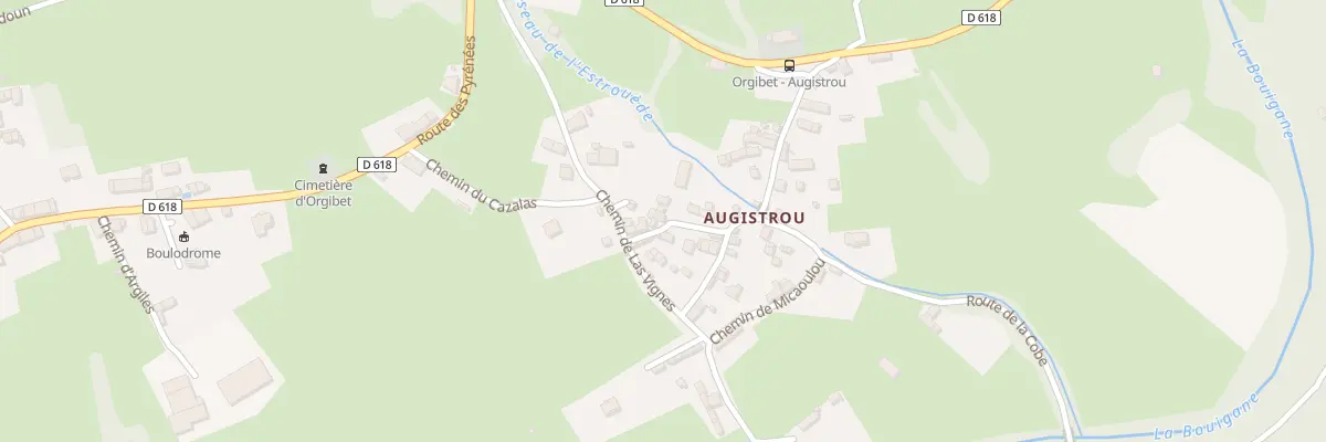 Plan du 52 Augistrou à Orgibet
