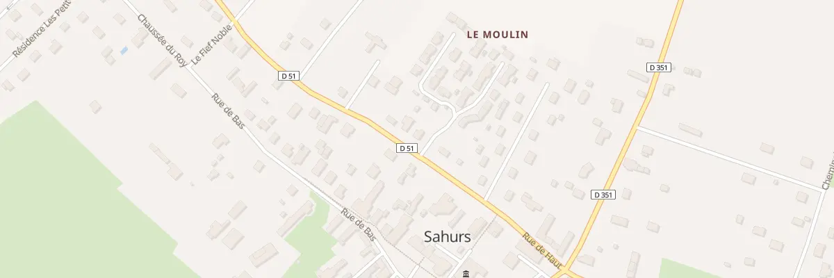 Plan du 8 Rue du Haut à Sahurs