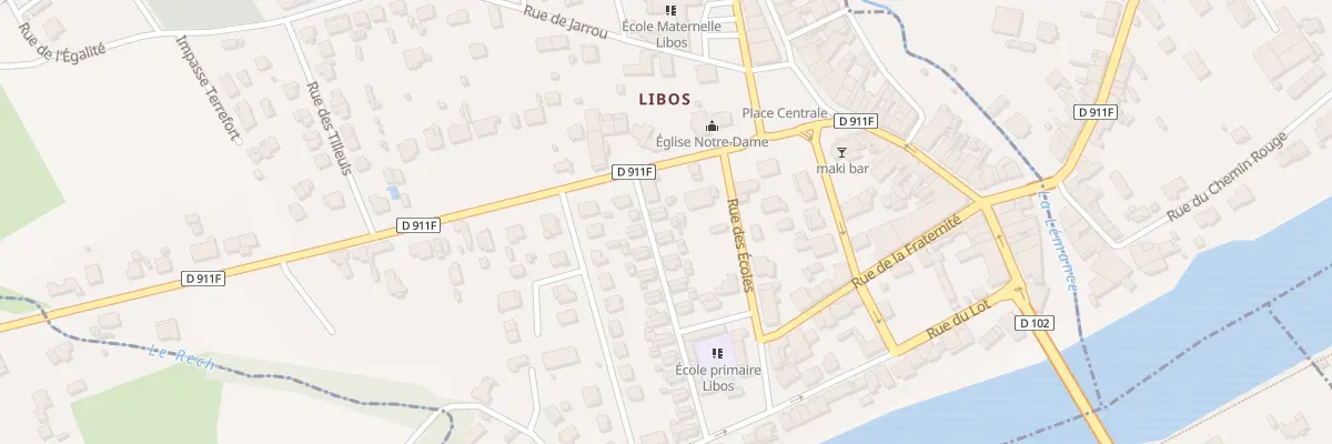Plan du 18 Rue de la Cité à Monsempron-Libos