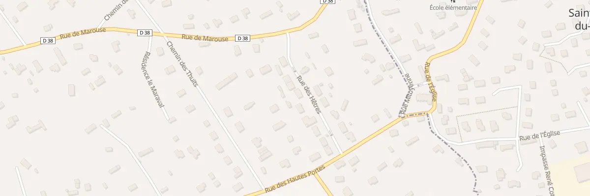 Plan du 4 Rue des Hêtres à Bosroumois