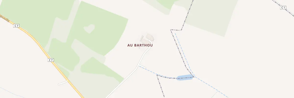Plan du 5001 Au Barthou à Giscaro