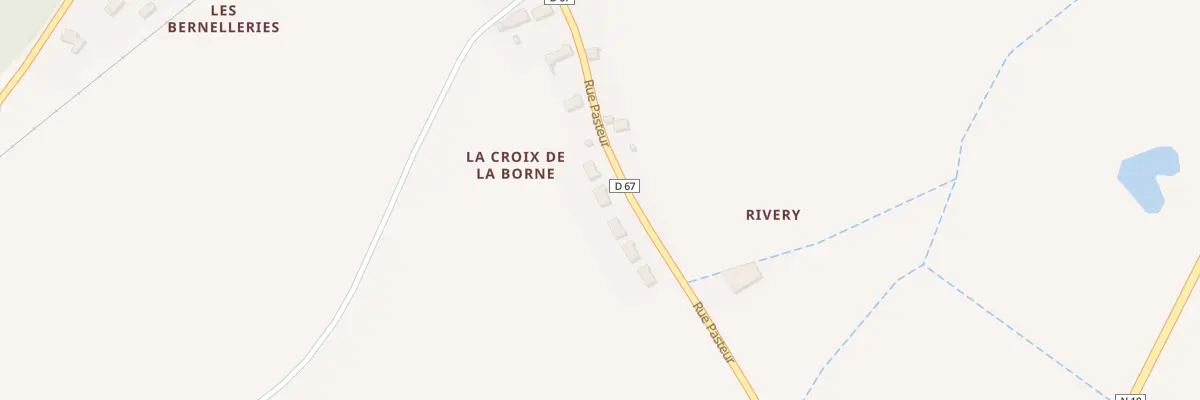Plan du 30 Rue Pasteur à Villechauve