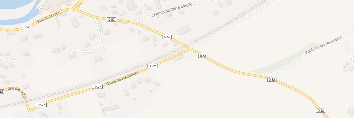 Plan du 440 Rte de Peyrohitto à Saint-Martory
