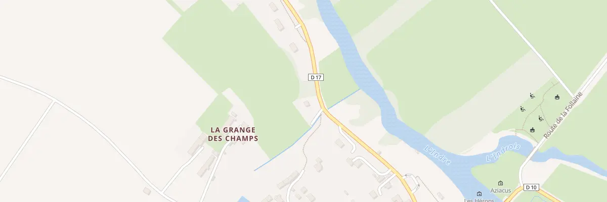 Plan du 35 Rte de la Vallée de l’Indre à Azay-sur-Indre