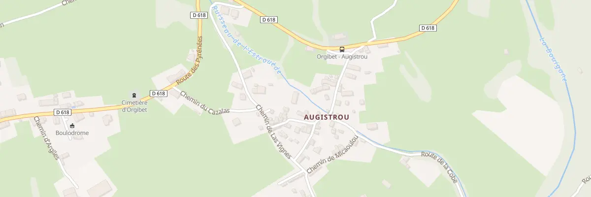 Plan du 5275 Augistrou à Orgibet