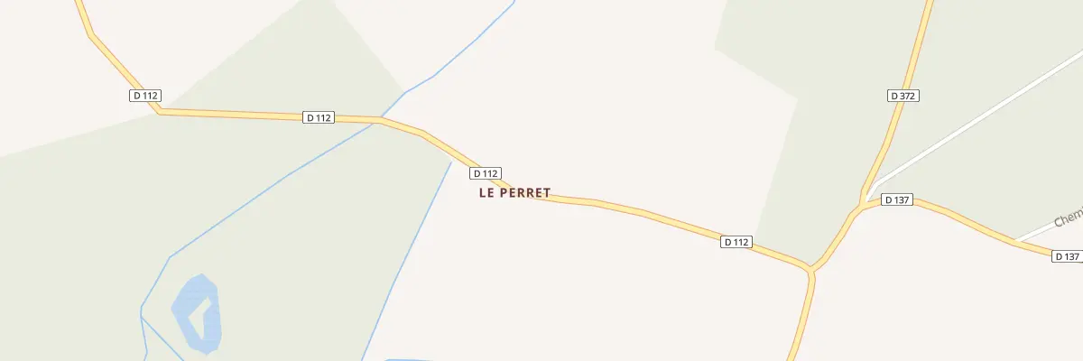 Plan du 187 Le Perret à Charbonnières