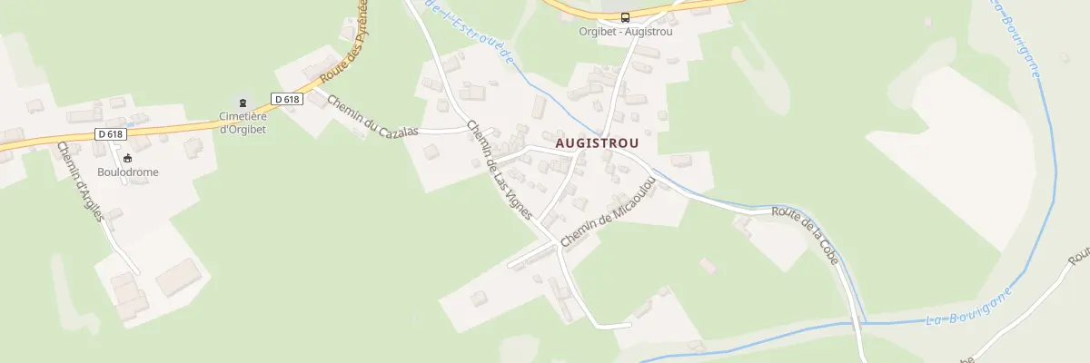 Plan du 46 Augistrou à Orgibet