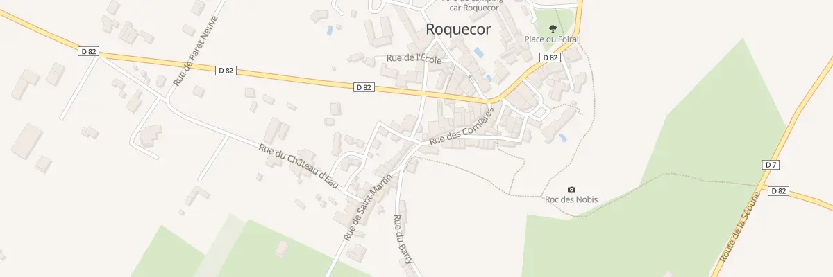 Plan du 5299 Rue de Bombecul à Roquecor