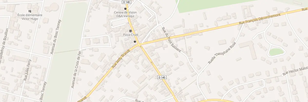 Plan du 3 Rue Francois Mitterrand à Conches-en-Ouche