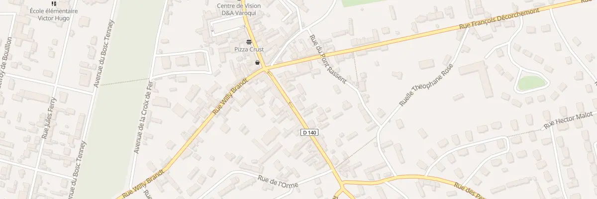 Plan du 11 Rue Francois Mitterrand à Conches-en-Ouche