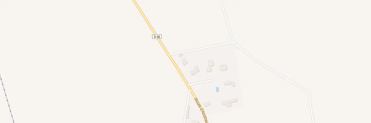 Plan du 38 Rte d’Amfreville à Hectomare