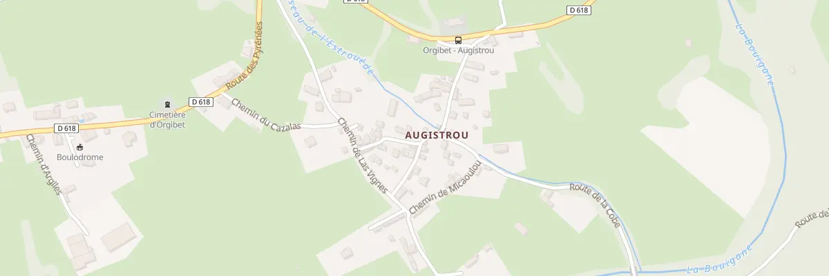Plan du 187 Augistrou à Illartein