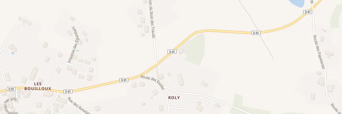 Plan du 128A Roly à Nantheuil