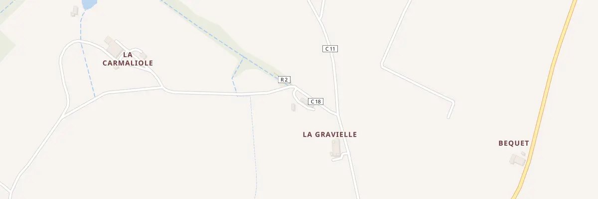 Plan du 5148 La Gravielle à Saint-Michel