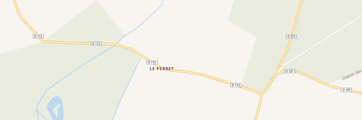 Plan du 188 Le Perret à Charbonnières