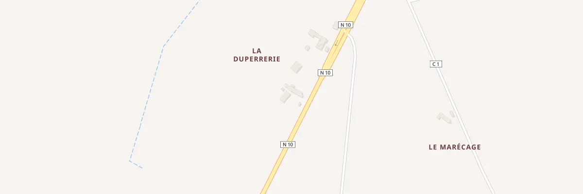 Plan du 112 La Duperrerie à Villechauve