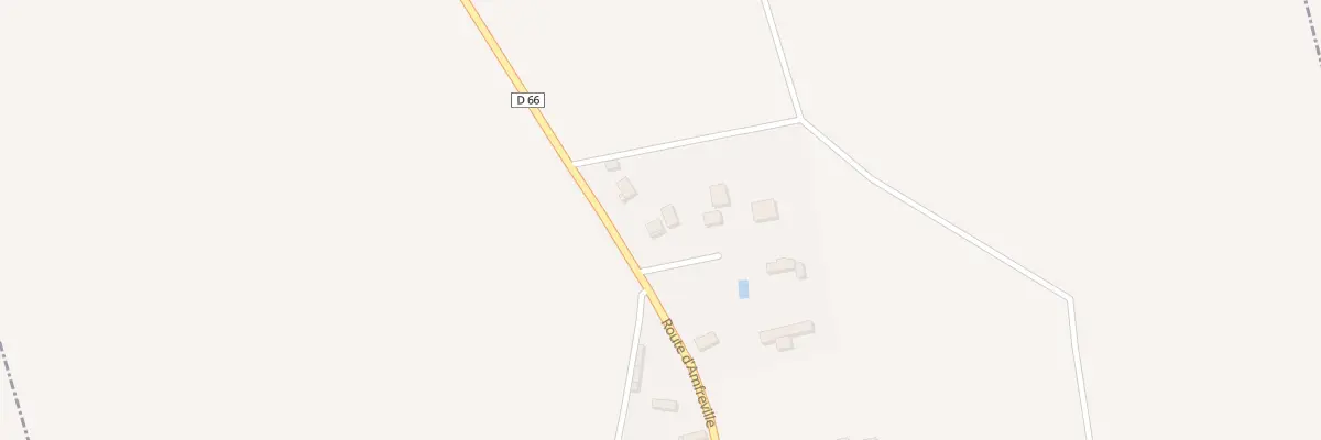Plan du 34 Rte d’Amfreville à Hectomare