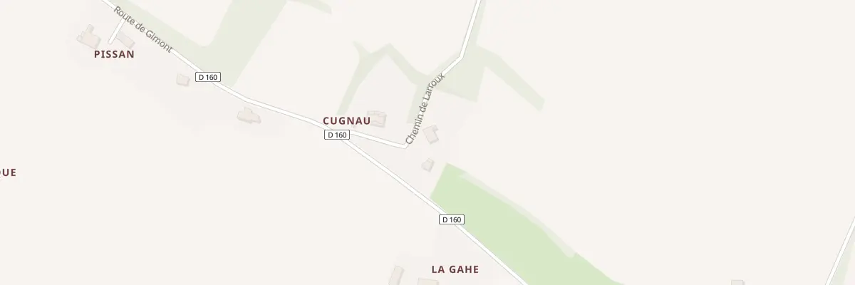 Plan du 5041 Cugnau à Frégouville