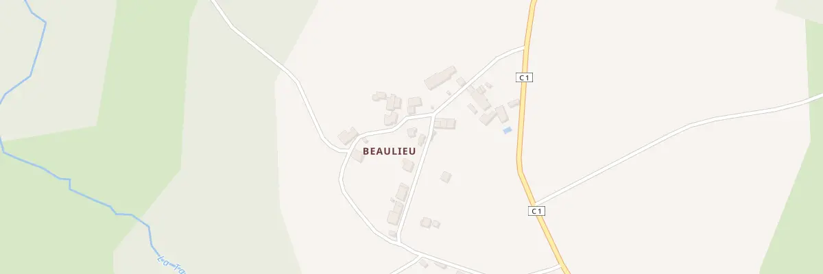 Plan du 5652 Beaulieu à Châlus