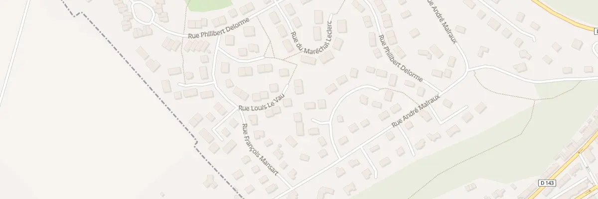 Plan du 7 Rue Le Vau à Barentin