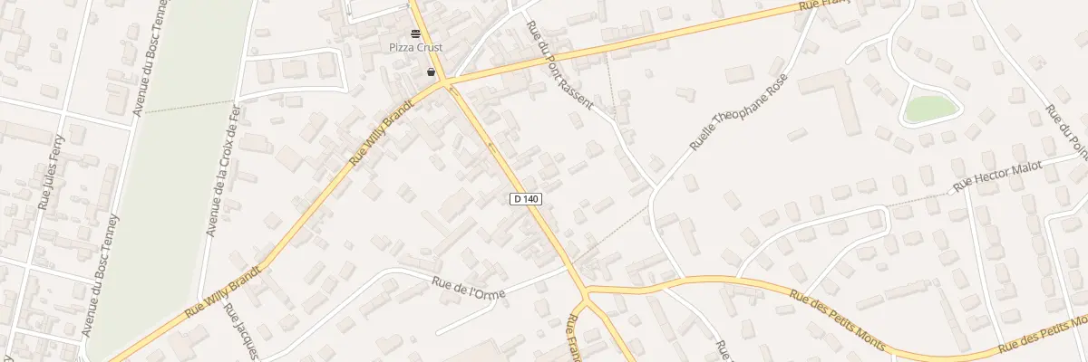 Plan du 17 Rue Francois Mitterrand à Conches-en-Ouche
