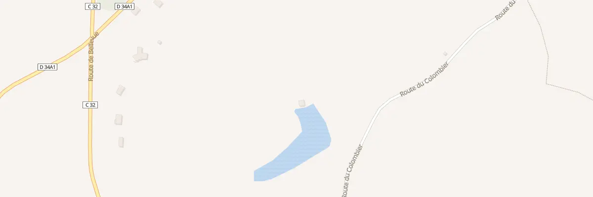 Plan du 1 Bellevue à Saint-Laurent-sur-Gorre