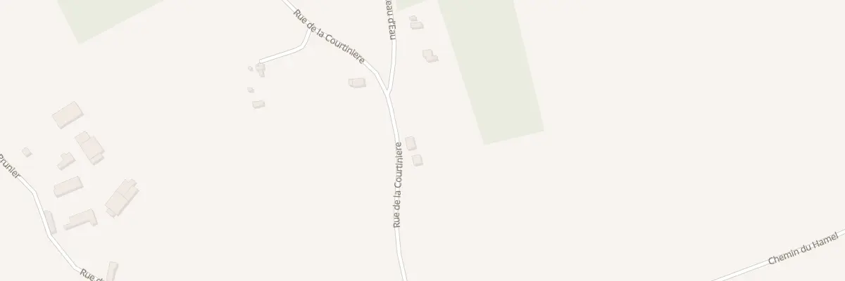 Plan du 9007 La Courtiniere à Sainte-Marie-d’Attez
