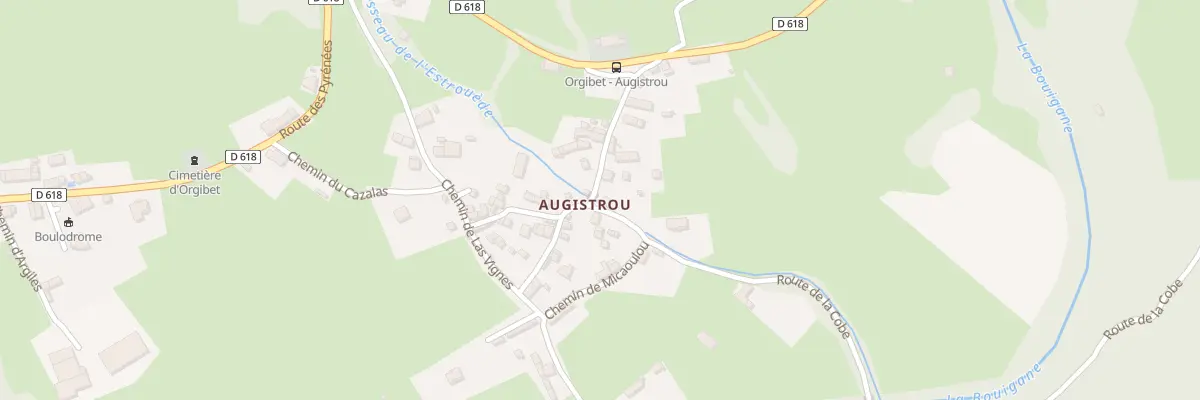 Plan du 18 Augistrou à Orgibet