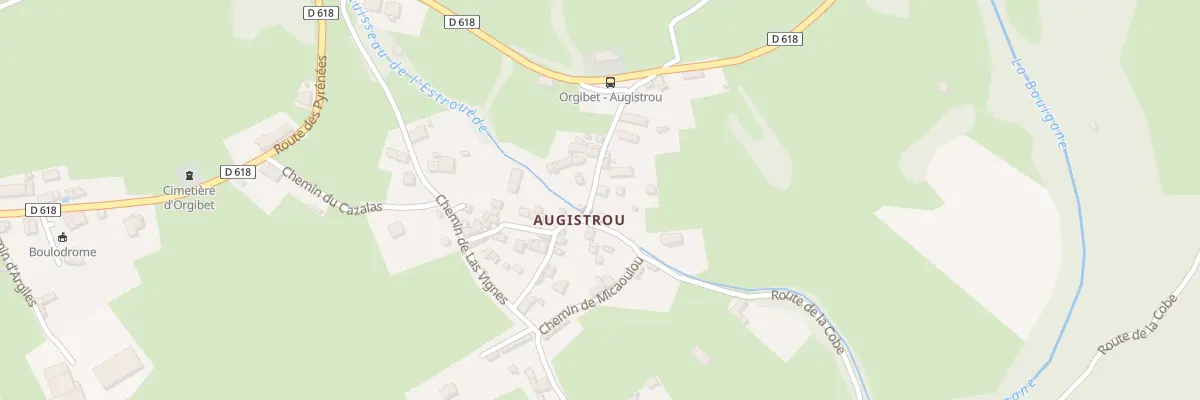 Plan du 17 Augistrou à Orgibet