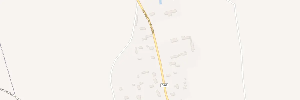 Plan du 29 Rte d’Amfreville à Hectomare