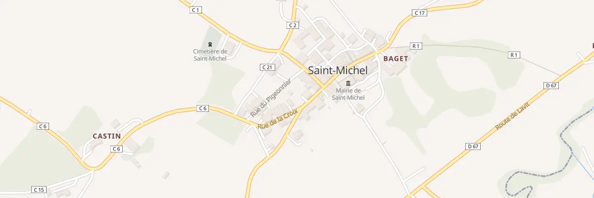 Plan du 5080 Village à Saint-Michel