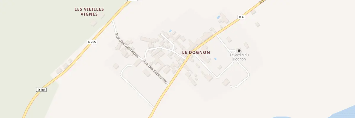 Plan du 69 Le Dognon à Mayac