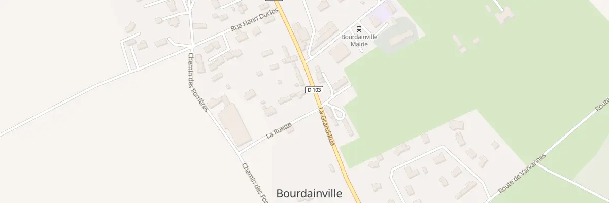 Plan du 9095 Vc La Ruette à Bourdainville