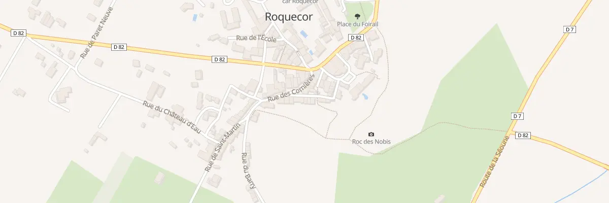 Plan du 5097 Rue des Coutelets à Roquecor