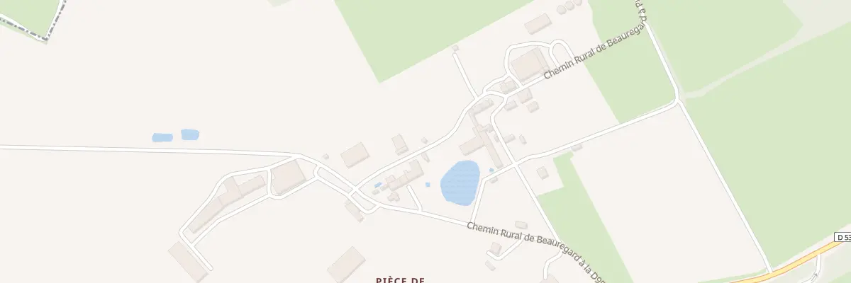 Plan du 5136 Beauregard à Ingrandes