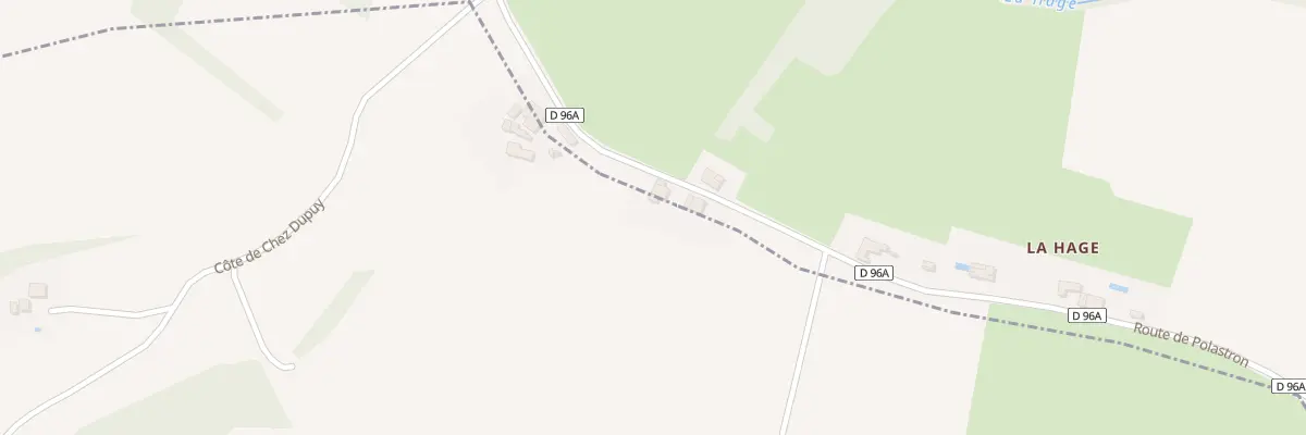 Plan du 22 La Hage à Labastide-Paumès