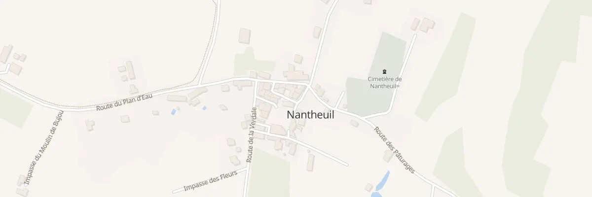 Plan du 15 Le Bourg à Nantheuil
