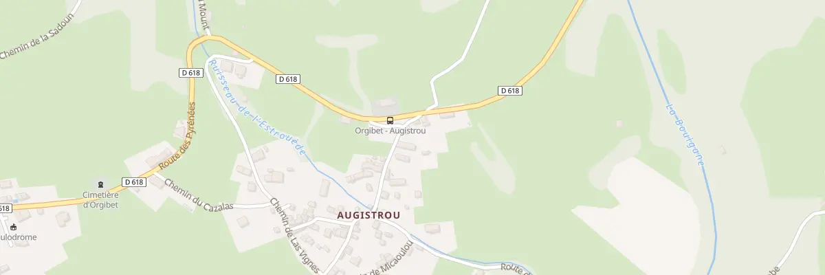Plan du 26 Augistrou à Orgibet