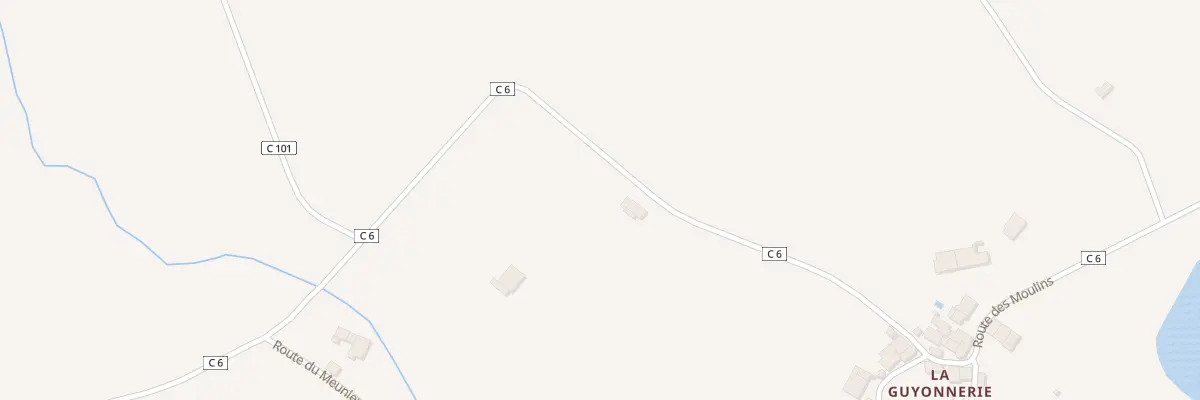 Plan du 5404 Les Rochettes à Nouic