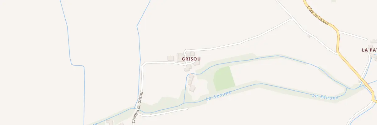 Plan du 5064 Grisou à Lacour