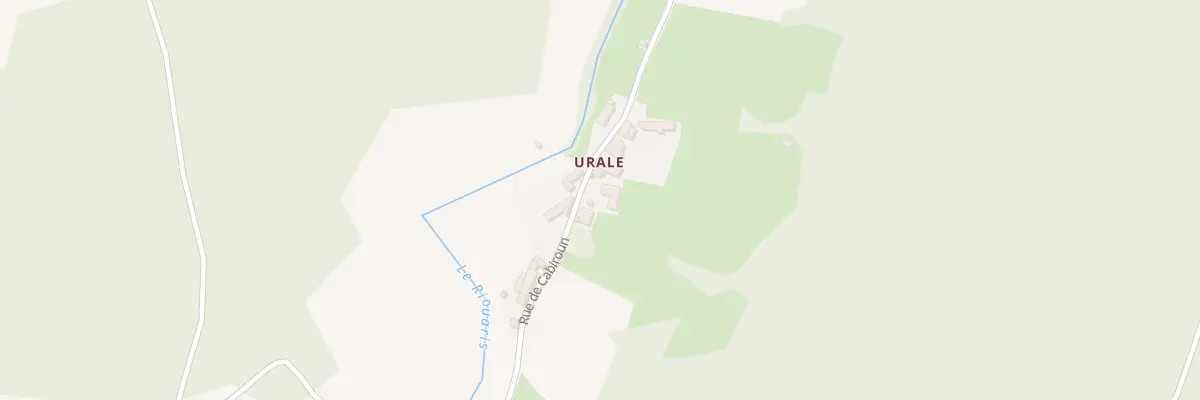 Plan du 5 Rue de Cabiroun à Urau