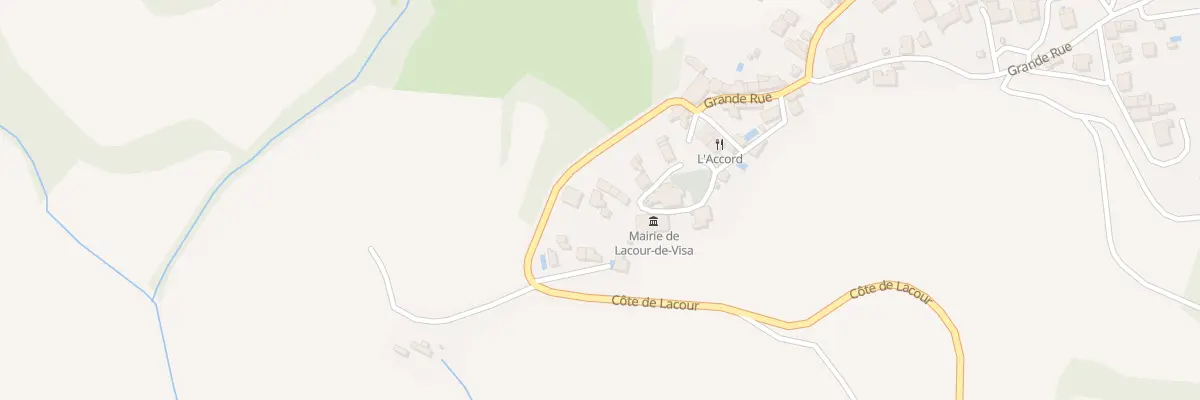 Plan du 6 Rue de la Mairie à Lacour