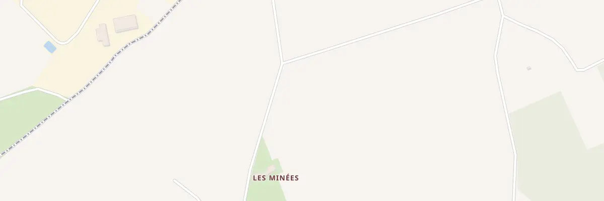 Plan du 4 Les Minees à Bossay-sur-Claise