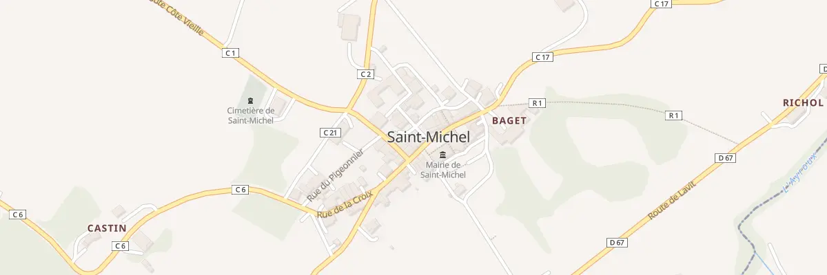 Plan du 5088 Village à Saint-Michel