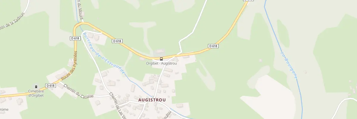 Plan du 10 Augistrou à Orgibet