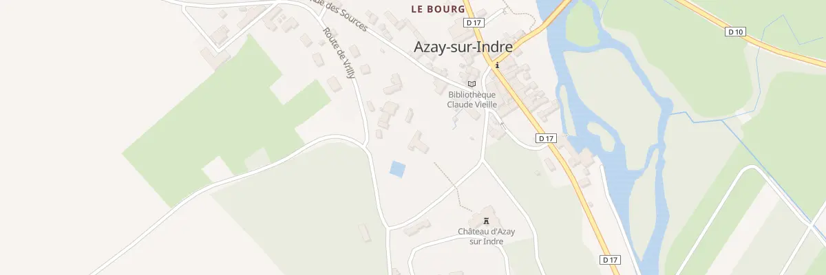 Plan du 3 Rue des Sources à Azay-sur-Indre