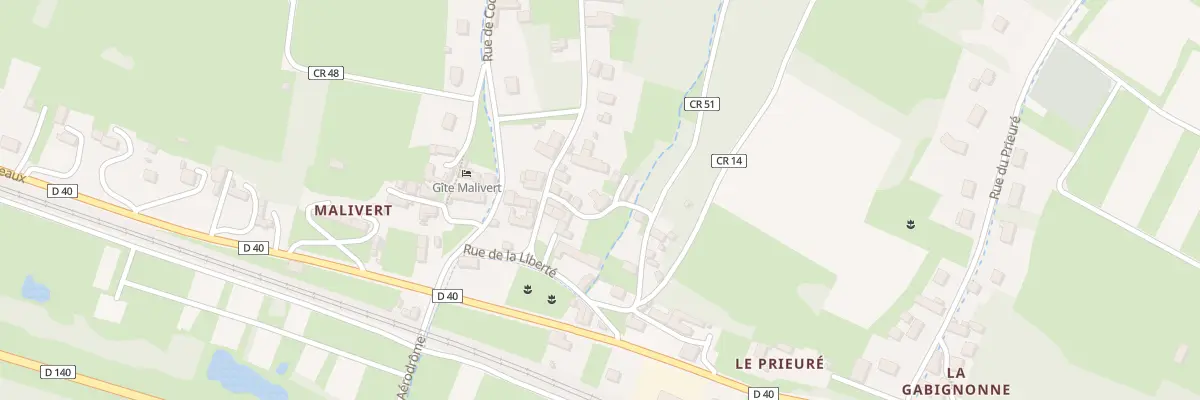 Plan du 2 Rue des Harnois à Dierre