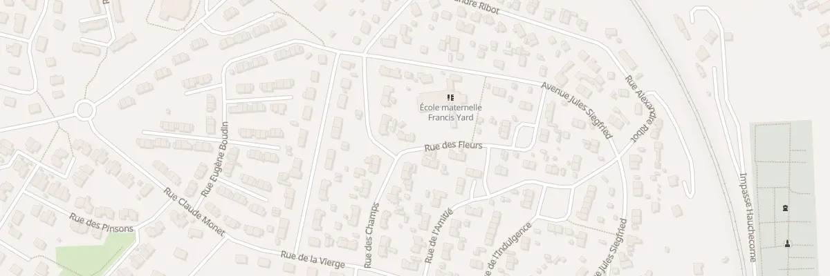 Plan du 2B Rue des Fleurs à Pavilly